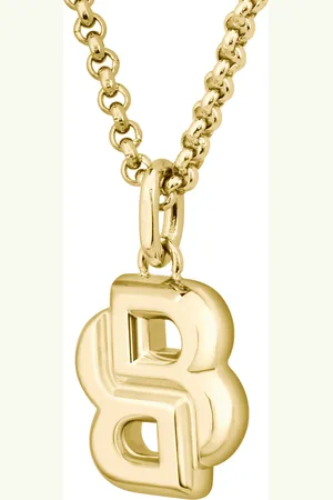 HUGO BOSS Kette mit Anhänger »DOUBLE B PETIT, 1580697, 1580747«