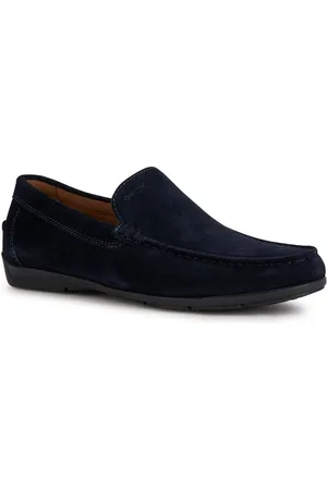 Geox Mokassin »U SIRON A«, Loafer, Business Schuh, Autofahrer Schuhe mit Ziernaht