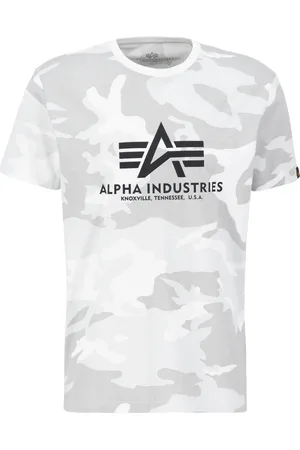 Alpha Industries T-Shirt » Men - T-Shirts Basic T-Shirt Camo«