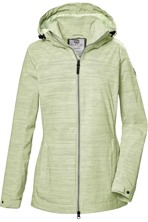 G.I.G.A. DX by killtec Funktionsjacke »GS 67 WMN JCKT«, Gestreifte Damen Outdoorjacke, wasserabweisend, 2-Wege-Reißverschluss