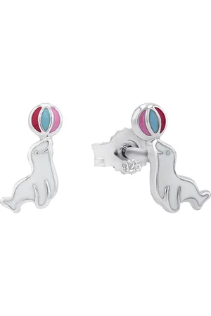 Amor Paar Ohrstecker »Robbe-Design, 2027036«, Made in Germany - mit Emaille