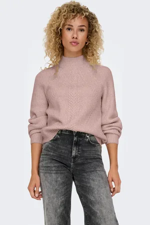 ONLY Stehkragenpullover »ONLKATIA LS DETAIL HIGHNECK CC KNT«