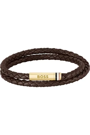 HUGO BOSS Lederarmband »ARES, 1580670M«