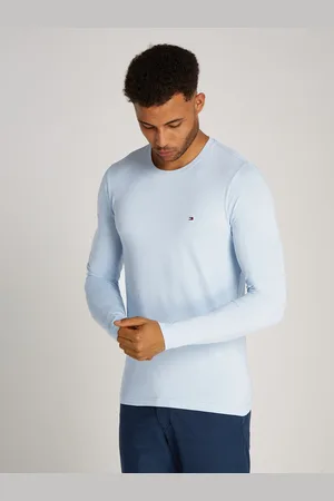 Tommy Hilfiger Langarmshirt »STRETCH SLIM FIT LONG SLEEVE«, aus biologischem Baumwollstretch