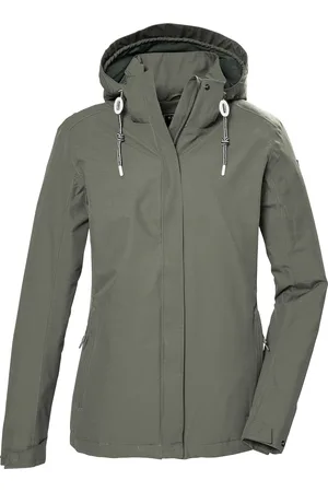 Killtec Outdoorjacke »KOS 61 WMN JCKT«, Funktionsjacke: wasser- und winddicht, atmungsaktiv, abnehmbare Kapuze