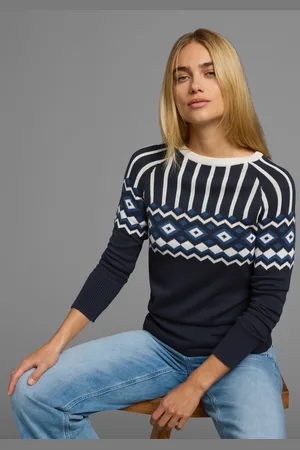 AJC Jacquardpullover, mit Norwegermuster in verschiedenen Farbvarianten