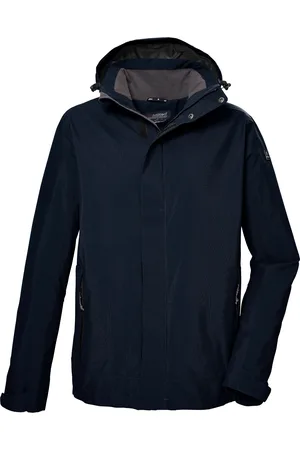 Killtec Outdoorjacke »KOS 87 MN JCKT_XENIOS«, Wasser- und winddicht, atmungsaktiv, abnehmbare Kapuze