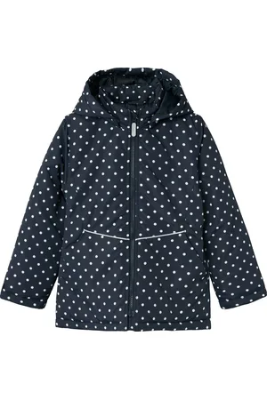 NAME IT Outdoorjacke »NKFMAXI JACKET AOP«, mit Kapuze, mit reflektierenden Details