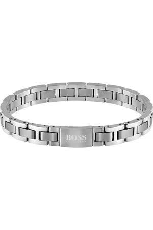 HUGO BOSS Armband »Schmuck Edelstahl Armschmuck Gliederkette METAL LINK«