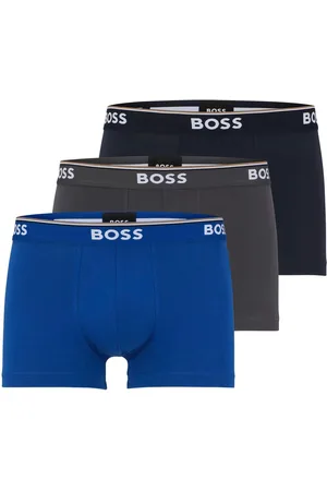 HUGO BOSS Boxer »TRUNK 3 PACK«, (3 St.), Schriftzug auf dem Bund