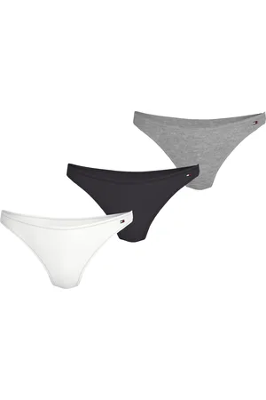 Tommy Hilfiger Brasilslip »3 PACK DIPPED BRAZILIAN«, (Packung, 3 St., 3er), mit gerippter Struktur, Logo