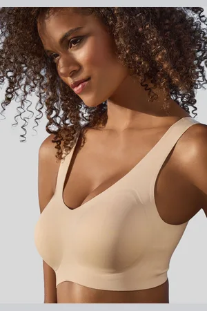 Nuance Bralette-BH, SEAMLESS, ohne Bügel, mit integriertem Push-up Kissen, Basic Dessous