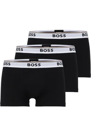 HUGO BOSS Boxer »TRUNK 3 PACK«, (3 St.), Schriftzug auf dem Bund
