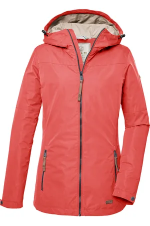 G.I.G.A. DX by killtec Funktionsjacke »GS 18 WMN JCKT«, Wasserabweisende Jacke mit Kapuze, Kinnschutz und viel Stauraum