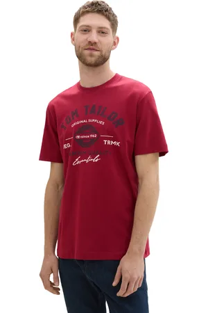 TOM TAILOR T-Shirt, mit großem Logofrontprint