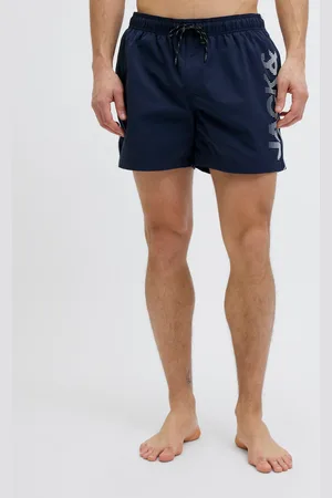 JACK & JONES Badeshorts »JPSTMAUI JJSWIM SPLICE LOGO AKM SN«