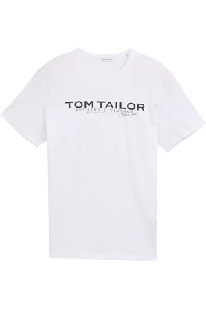 TOM TAILOR Rundhalsshirt, mit Logoprint