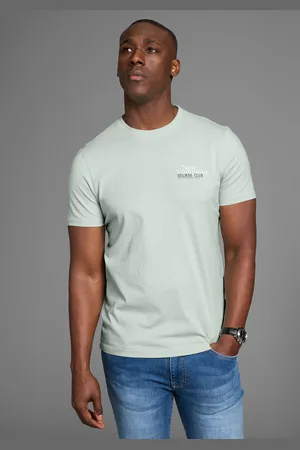 DELMAO T-Shirt, mit dezentem Logo-Schriftzug im Club-Design