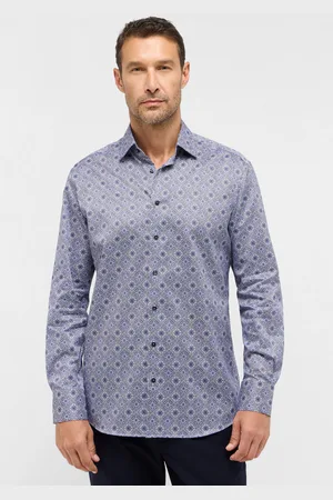 ETERNA Langarmhemd »MODERN FIT«, NON IRON (bügelfrei)