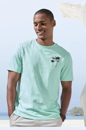 beachtime T-Shirt »mit Print vorn und hinten«, Regular-Fit, mit Print vorn und hinten