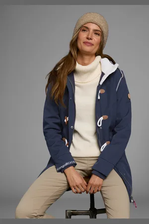 KangaROOS Softshelljacke, mit Kapuze, figurbetonte Passform, normaler Schnitt, mit abnehmbarer Kapuze
