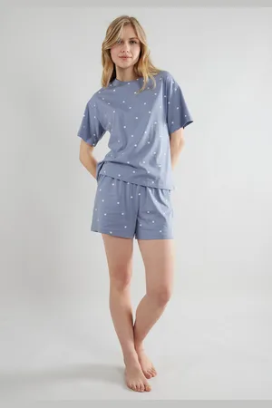 TOM TAILOR Shorty »Charlotte«, (2 tlg.), Allover gepunktet