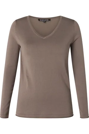 Base Level V-Ausschnitt-Pullover, mit V-Ausschnitt