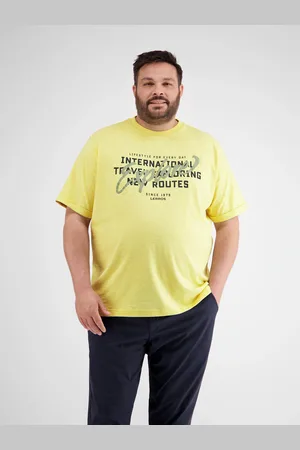 Lerros T-Shirt » T-Shirt mit Brustprint in Übergrößen«