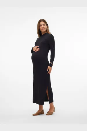 Mama;licious Umstandskleid »MLTRINITY HIGH NECK JRS DRESS NOOS«