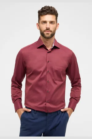 ETERNA Langarmhemd »MODERN FIT«, NON IRON (bügelfrei)