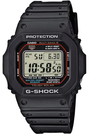 Casio Funkchronograph, Solaruhr, Armbanduhr, Herrenuhr,digital,bis 20bar wasserd.Resinarmband