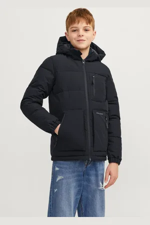 JACK & JONES Steppjacke »JJEOTTO PUFFER JACKET SN JNR«, mit Kapuze