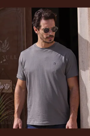 Lerros T-Shirt » Basic T-Shirt mit Logostitch«