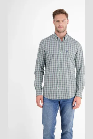 Lerros Karohemd » Kariertes Herrenhemd mit Button-down-Kragen«