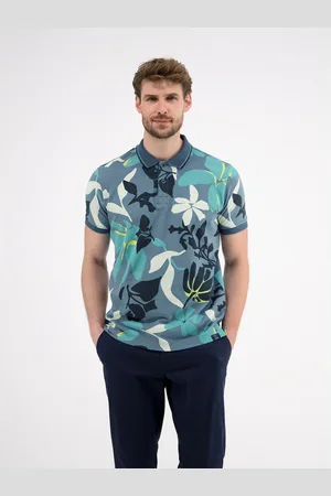 Lerros Poloshirt » Poloshirt, sommerlich-floral gemustert«