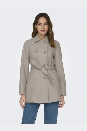 ONLY Kurzmantel »ONLNANCY LIFE FITTED TRENCH COAT OTW«