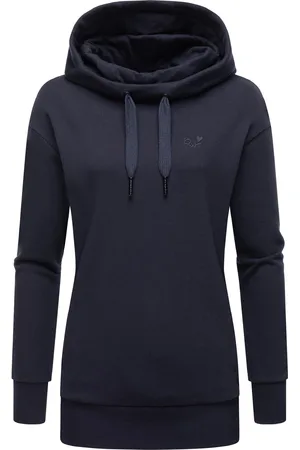 Ragwear Kapuzenpullover »Kapuzenpullover Yodis«, modischer Kapuzenpullover mit hohem Kragen