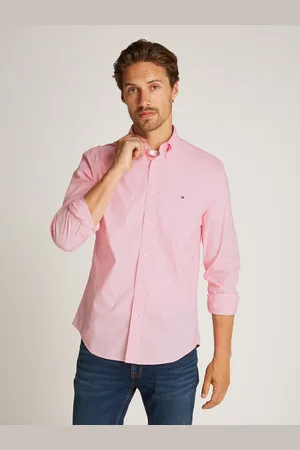 Tommy Hilfiger Businesshemd »FLEX POPLIN SOLID RF SHIRT 1«, mit Logostickerei