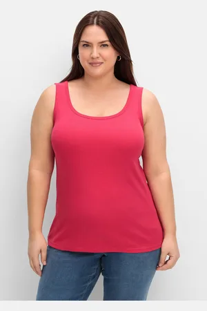 Sheego Tanktop »Tanktop aus reiner Baumwolle«