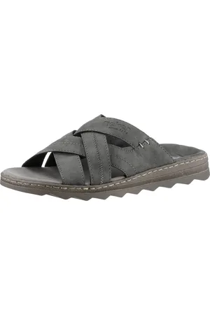 Rieker Pantolette, Sommerschuh, Schlappen, Poolslides, mit modischer Laufsohle