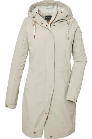 G.I.G.A. DX by killtec Softshellparka »GS 16 WMN SFTSHLL PRK«, Wasserdichter, atmungsaktiver Parka aus recycelten Materialien