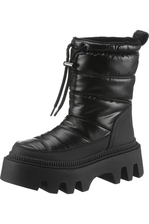 Buffalo Winterboots »FLORA PUFFER BOOT«, mit Schnürung am Schaft