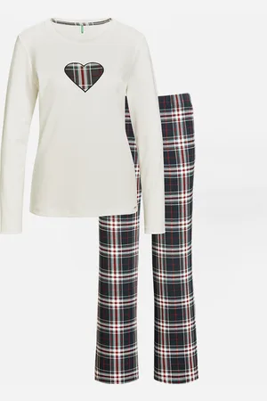 Palmers Blue Check - Pyjama - Darkblue