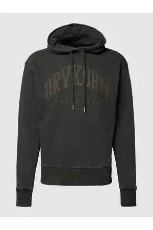 Drykorn Herren Sweatshirts - Hoodie mit Label-Print Modell 'Bradley