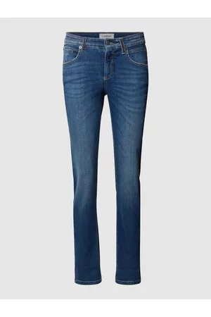 Cambio Damen Cropped Jeans - Jeans mit Münztasche Modell 'Pina