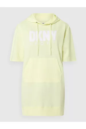 DKNY Damen Sweatkleider ohne Kapuze - Sweatkleid mit Logo-Print