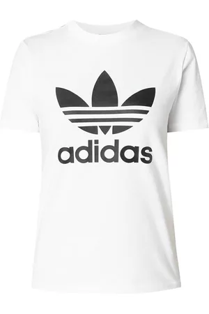 adidas Damen Shirts - T-Shirt mit Logo-Print