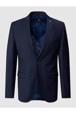 Club of Gents Herren Blazer & Sakkos - Slim Fit 2-Knopf-Sakko mit Karomuster