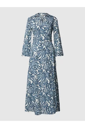 0039 Italy Damen Lange Kleider - Maxikleid mit Wickel-Optik Modell 'Havanna New