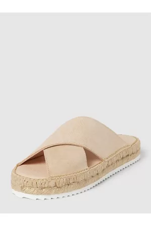 Espadrij Damen Clogs & Pantoletten - Slides mit strukturierter Sohle Modell 'Croisette